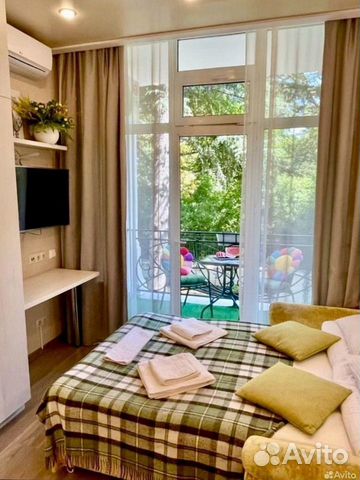 

Квартира-студия, 21 м², 2 кровати