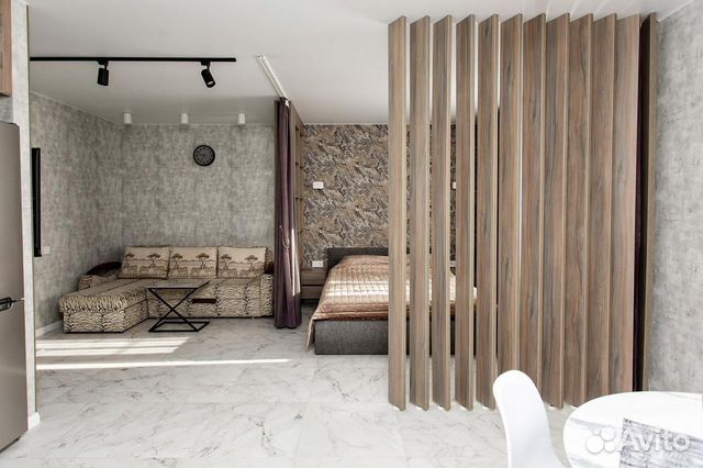 

Квартира-студия, 42 м², 2 кровати