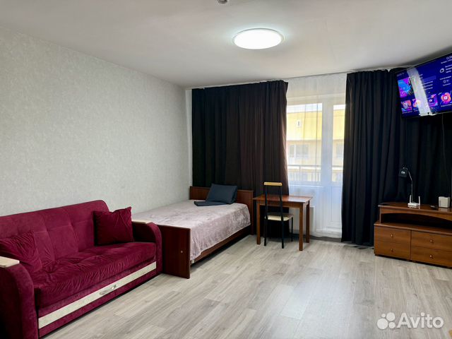 

Квартира-студия, 42 м², 10/10 эт.