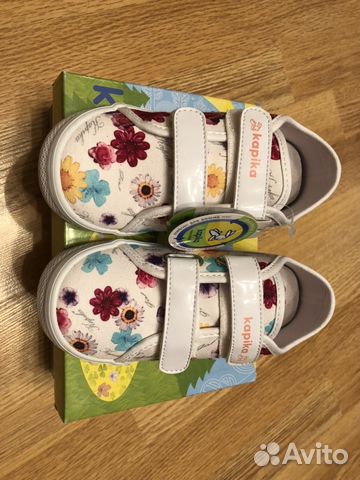 Кеды kapika новые для девочки 28 размер