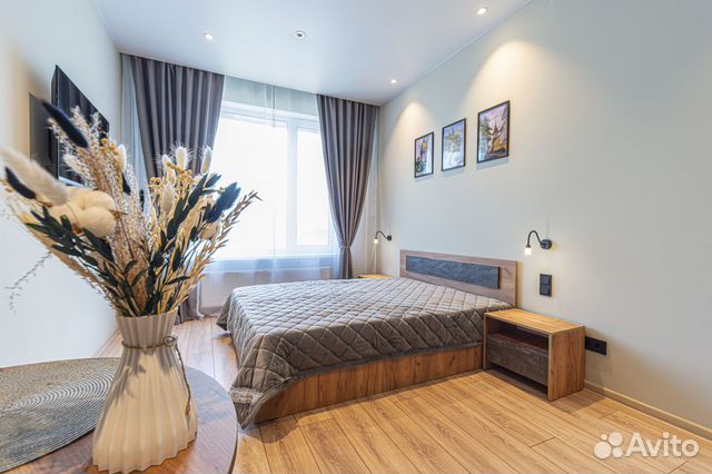 

Квартира-студия, 30 м², 1 кровать