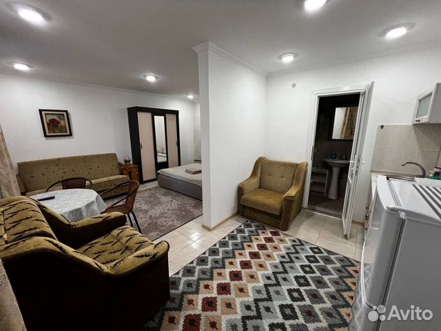 

Квартира-студия, 35 м², 2 кровати
