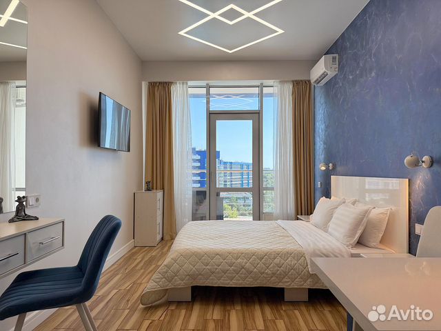 

Квартира-студия, 27 м², 2 кровати