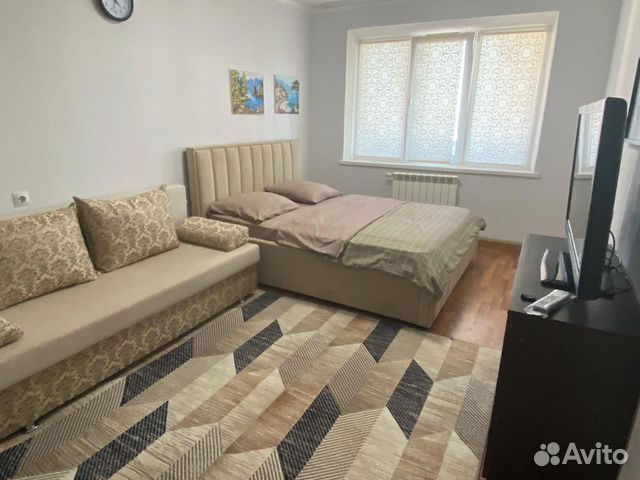 

1-к. квартира, 44 м², 3 кровати