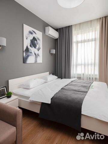 

Квартира-студия, 29 м², 2 кровати