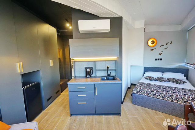 

Квартира-студия в апарт-отеле, 22 м², 2 кровати