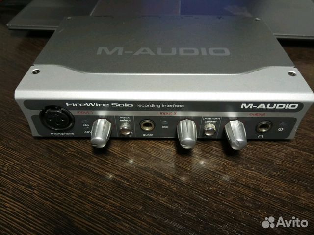 M audio solo firewire звуковая карта