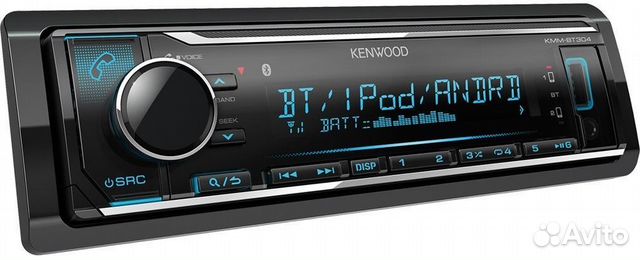 Процессорная магнитола kenwood KMM-304Y