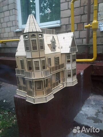 Домик кукольный из фанеры Домик кукольный из фанеры