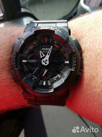 Часы casio G-shock GA-120-1A (GA-120-1AER) Часы casio G-shock GA-120-1A (GA-120-1AER)