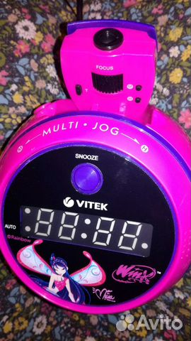 Радиочасы с проектором Vitek WinxWX1052 MS