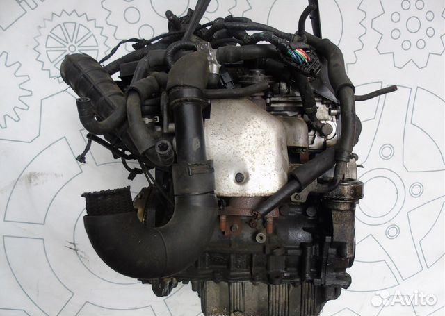 Двс (Двигатель) D4EA Hyundai Santa FE 2002 2.0