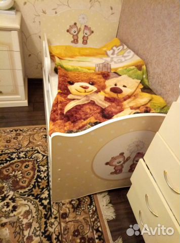 Кровать детская Мишки Кровать детская Мишки