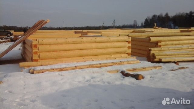 Сруб 6x7 с мансардой доставим установим Сруб 6x7 с мансардой доставим установим