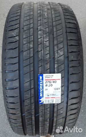 Michelin Latitude Sport 3 ZP 275/40 R20 Run Flat Y