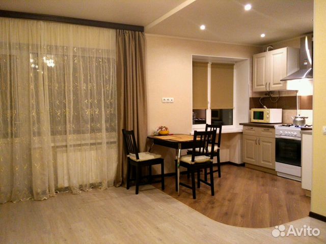 

Квартира-студия, 42 м², 2 кровати