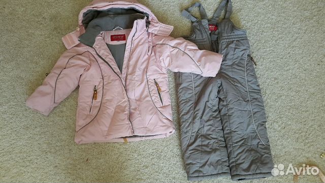 Комплект зимний Kiko для девочки р. 110-116 Комплект зимний Kiko для девочки р. 110-116