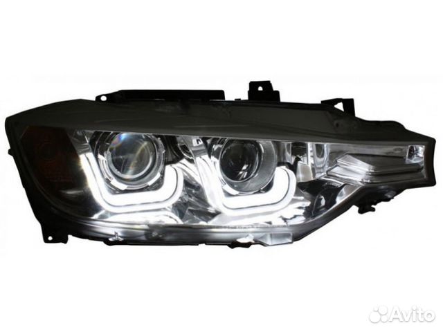 Передние фары BMW 3 F30 тюнинг черные Передние фары BMW 3 F30 тюнинг черные