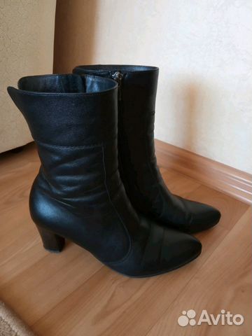 Полусапожки кожаные демисезонные р.36