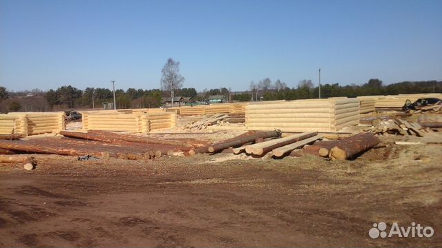 Сруб 6х8 с террасой и мансардой Сруб 6х8 с террасой и мансардой