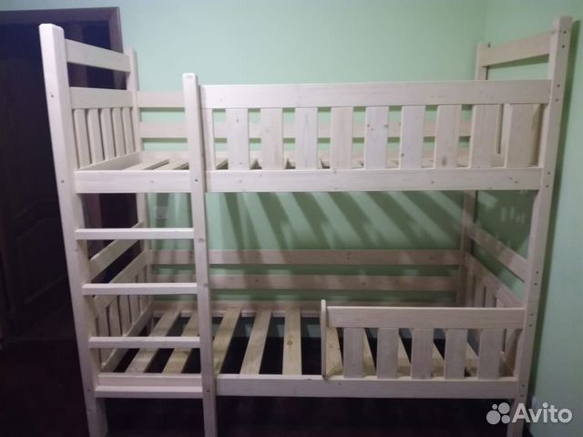 Двухъярусная кровать манеж детская (новая)
