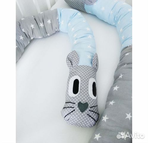 Бортики в кроватку -Котопес- Pillolu Бортики в кроватку -Котопес- Pillolu