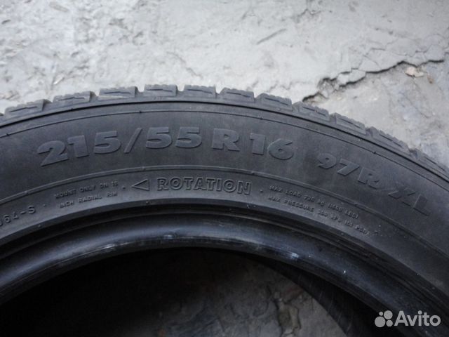 Продам 1 баллон 215/55 R16 nokian