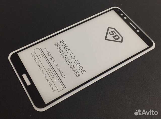 Honor 7c Pro Стекло с Рамкой Черное 7ц Про Black