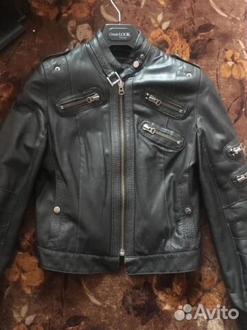 Куртка кожаная