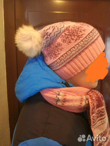 Комплект: шапка и шарф