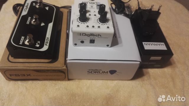 DigiTech sdrum Drum машина + FS3x футсвич