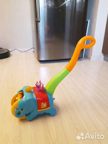 Игровая каталка с ручкой Игровая каталка с ручкой