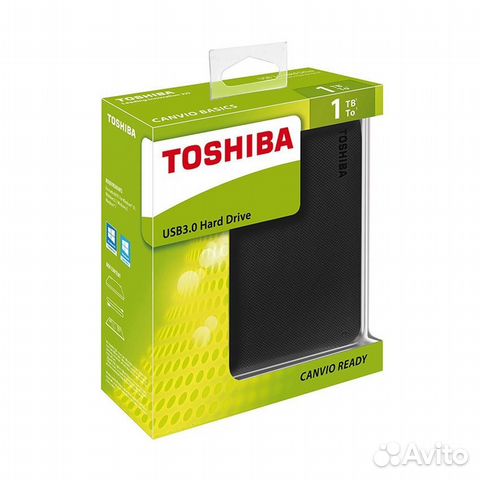 Внешний жесткий диск Toshiba 1TB Stor.eCanvioReady