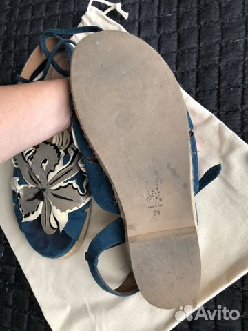 Замшевые сандали Marni оригинал