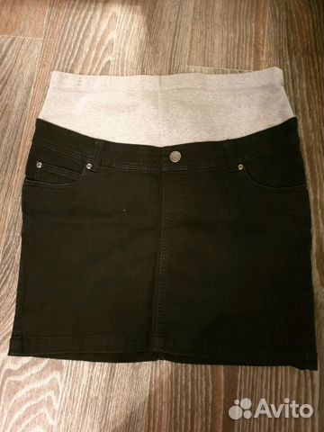 Юбка джинсовая для беременных