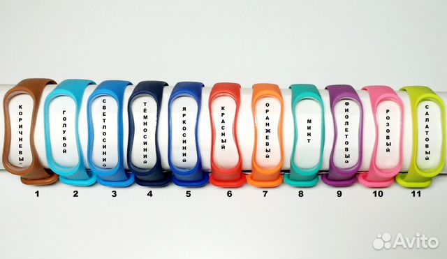 Ремешки для Xiaomi Mi Band 3/4