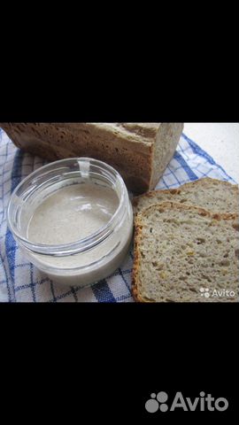 Ржаная закваска для бездрожжевого хлеба