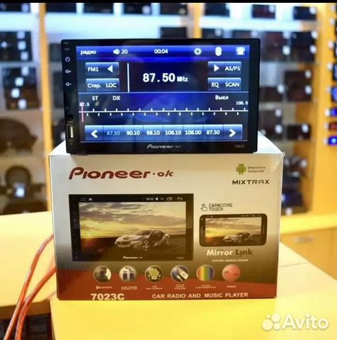 Новая 2din магнитола pioneer 2707 гарантия