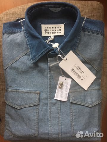 Джинсовая рубашка Maison Margiela(Новая)
