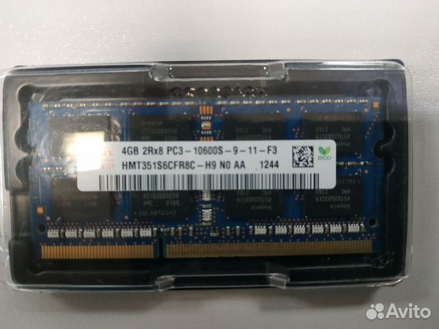 Память для ноутбука Hynix SO-dimm DDR3 ddriii 4GB