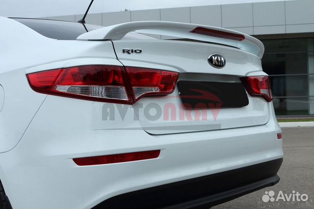 Спойлер со стоп сигналом для Kia Rio 3 седан Спойлер со стоп сигналом для Kia Rio 3 седан