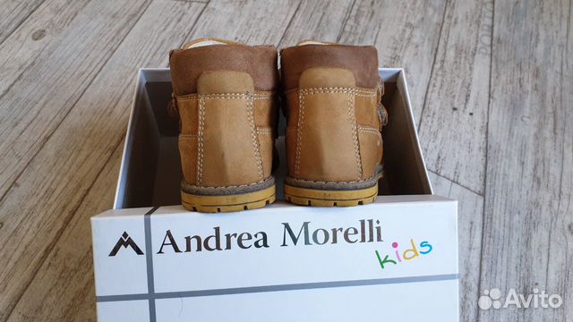 Ботинки осенние кожаные Andrea Morelli Ботинки осенние кожаные Andrea Morelli