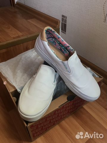 Vans кеды слипоны
