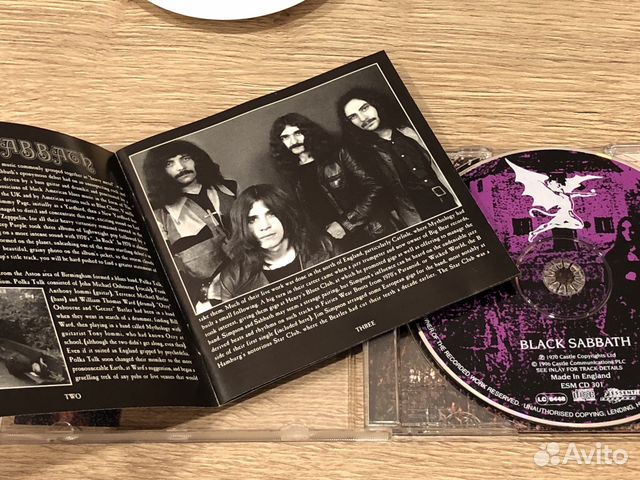 Оригинальный фирменный CD/Black Sabbath/Новый