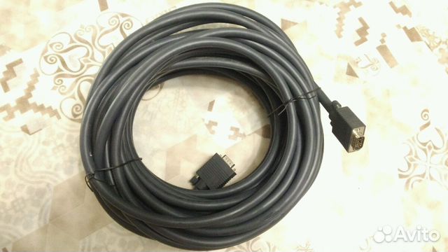 Кабель VGA-VGA, 15метров