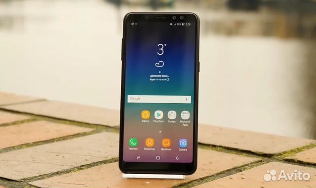 Б/У SAMSUNG A8 2018 Оригинал Gold
