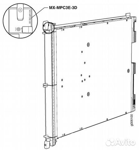 MX-MPC3E-3D Интерфейсный модуль Juniper MX-MPC3E-3D Интерфейсный модуль Juniper