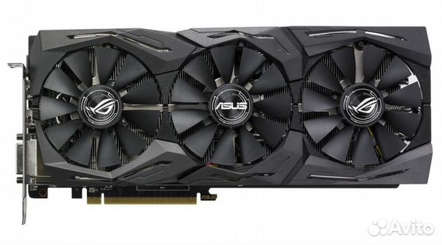 Видеокарта asus ROG Strix Radeon RX 580 OC 8GB