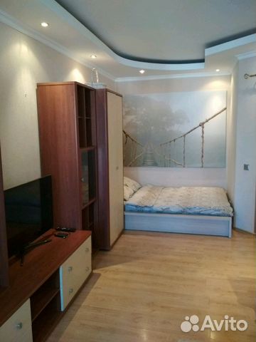 

1-к. квартира, 44 м², 2 кровати