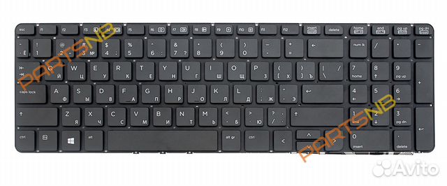 Клавиатура для ноутбука HP Probook 455 G1 с рамкой Клавиатура для ноутбука HP Probook 455 G1 с рамкой